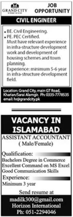 The News Newspaper Jobs 11 July 2021
