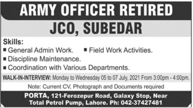 Total Petrol Pump Lahore Jobs July 2021