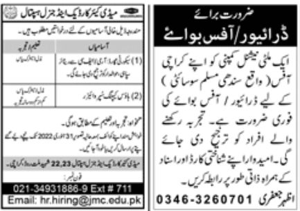 Paperpk Jang Jobs 16 January 2022