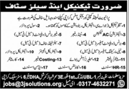 Private Limited Company Jobs January 2022