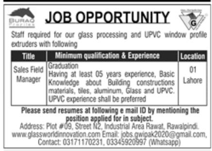 Glass Processing Company Jobs February 2022