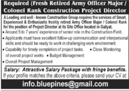 Construction Group Jobs March 2022