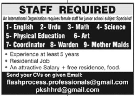 International Organization Jobs March 2022