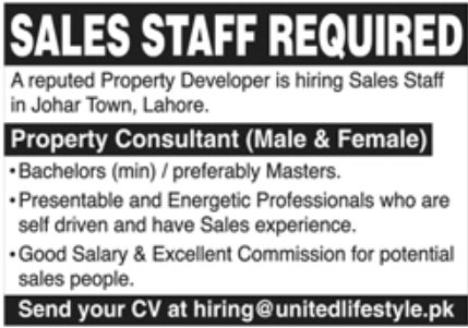 Reputed Property Developer Jobs March 2022