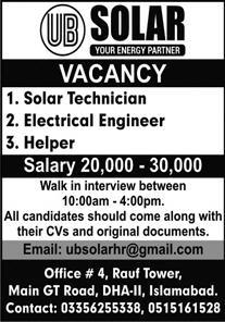 Solar Energy Partner Jobs March 2022