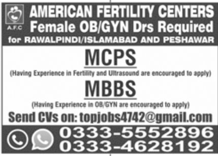 American Fertility Centers Jobs May 2022