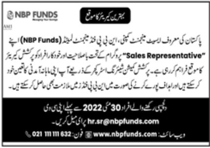 NBP Funds Jobs May 2022