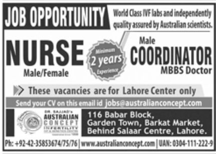 Australian Concept Jobs June 2022