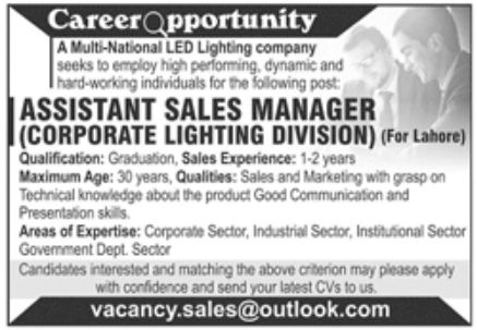Multi-National LED Lighting Company Jobs June 2022