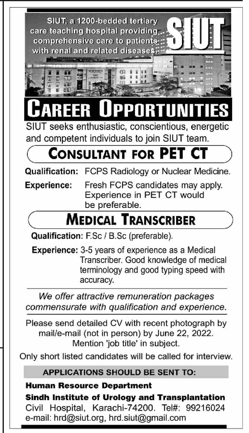 SITU Jobs June 2022