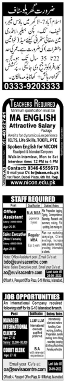 Paperpk Jang Jobs September 2022