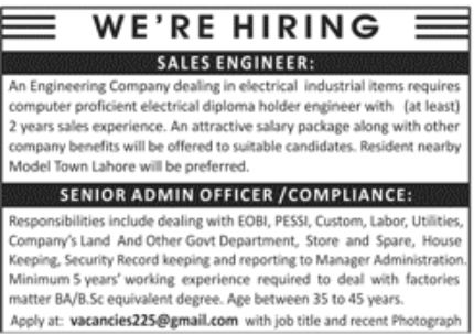 Engineering Company Jobs October 2022