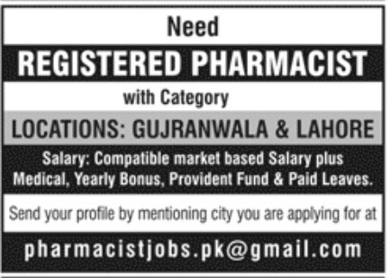 Pharmacist Jobs October 2022