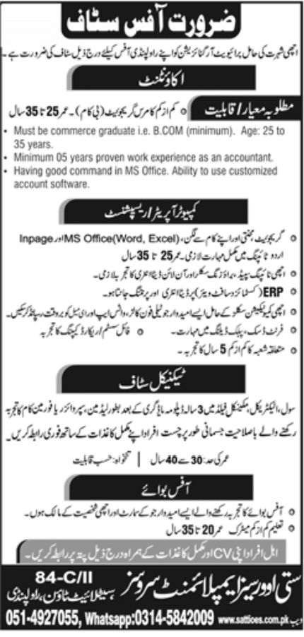 Private Organization Jobs October 2022