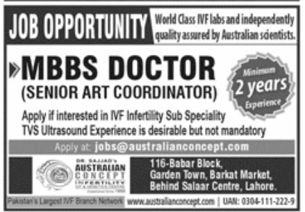 Australian Concept Jobs November 2022
