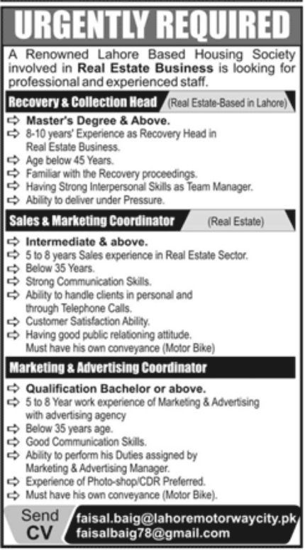 Housing Society Jobs November 2022
