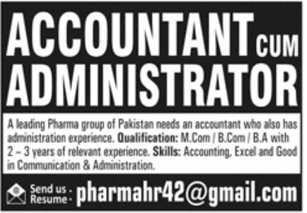 Leading Pharma Group Jobs December 2022