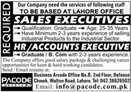 PACODE Systems Jobs December 2022