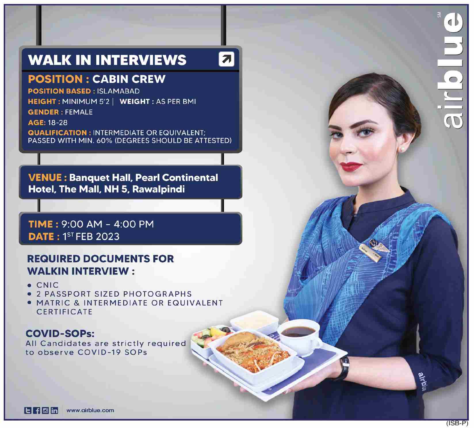 Air Blue Jobs January 2023