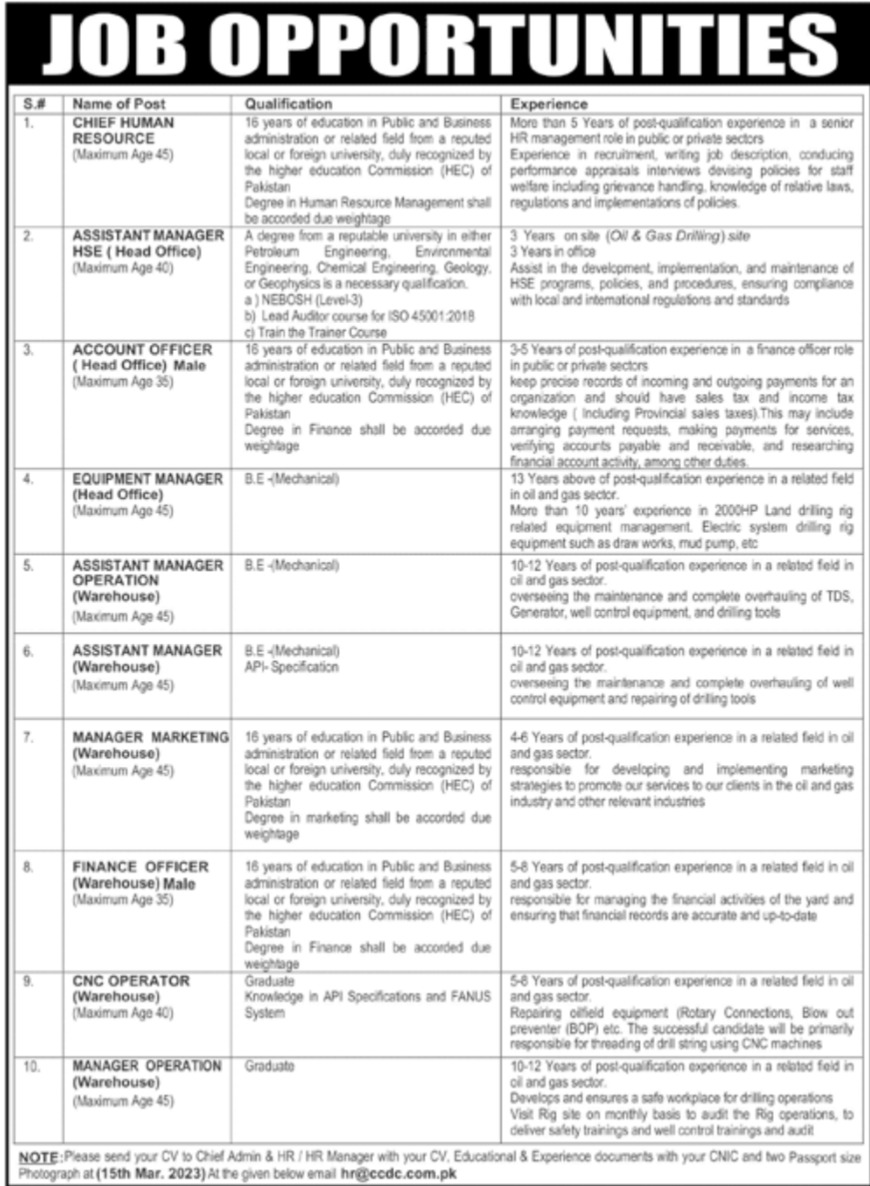 Government Sector Jobs March 2023