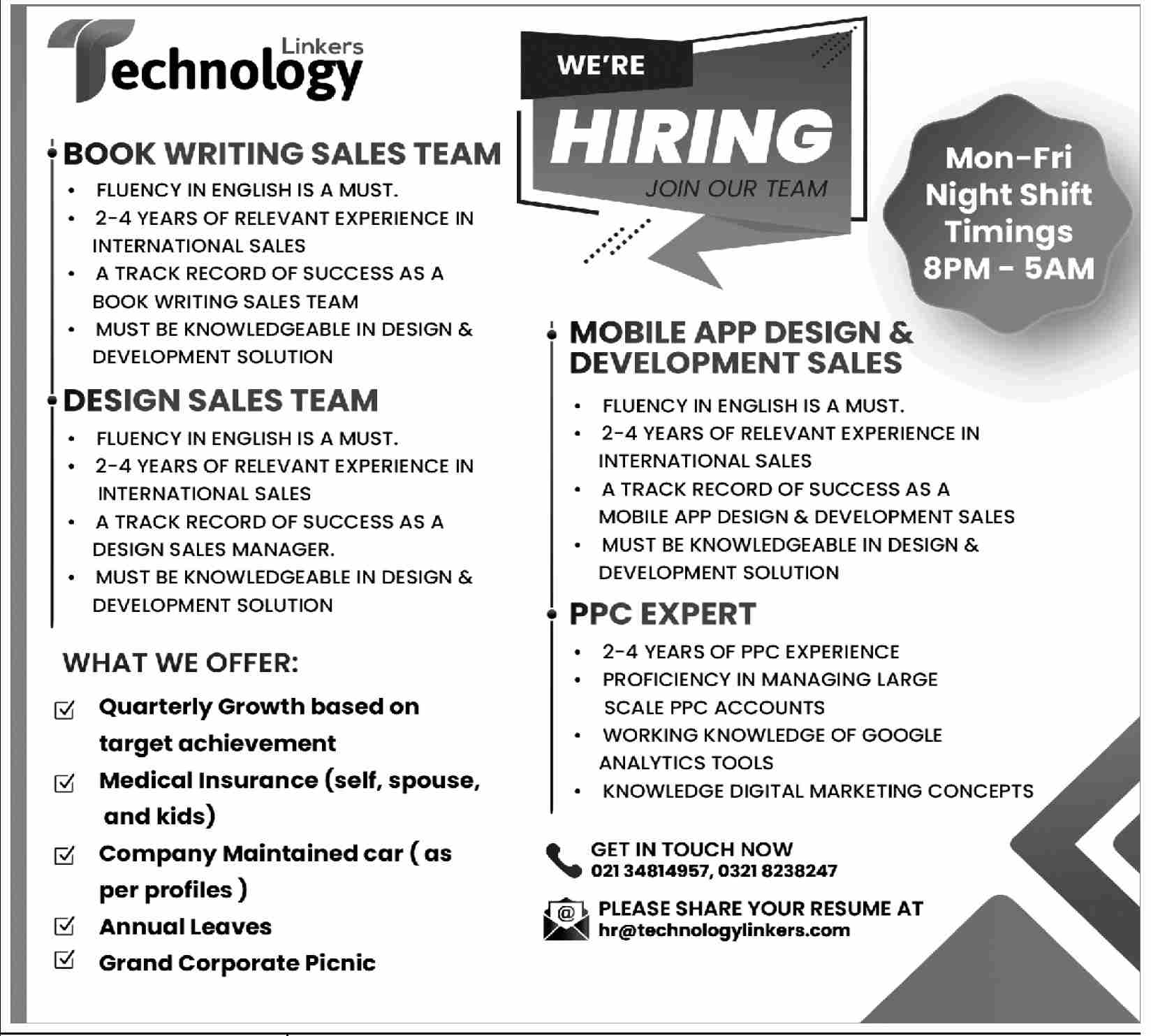 Technology Linkers Jobs February 2023